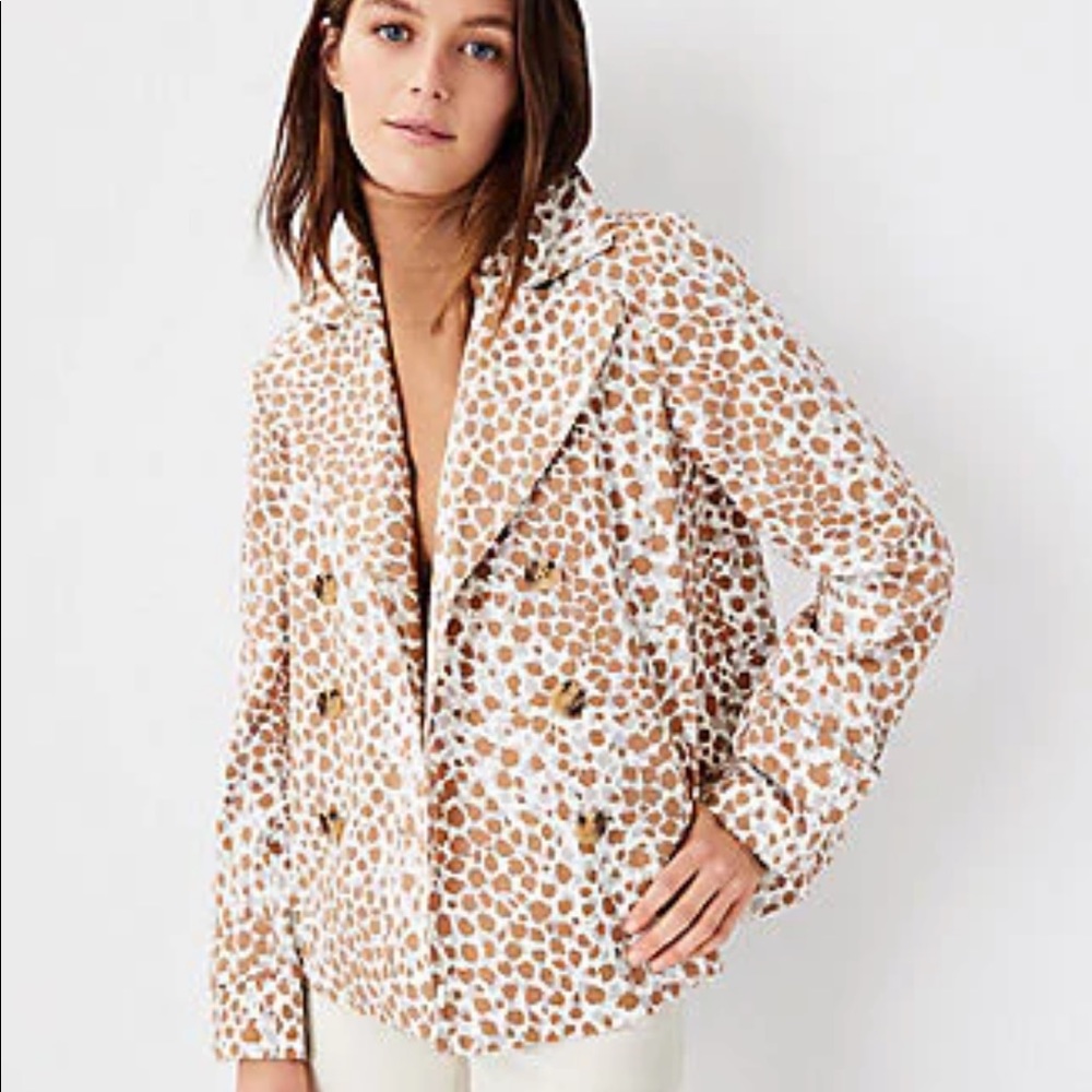 Ann Taylor Swing Trench Jacket